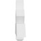 Ekena Millwork Kennewick Architectural Grade PVC Gable Bracket, 72"W x 18"H x 4"D x 6"F, 6/12 Pitch GBP072X18X0406KEN00 - alternate 5
